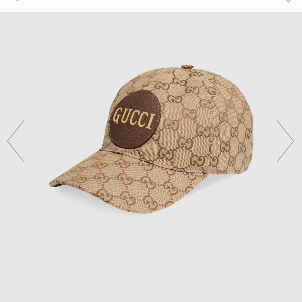 Gucci Canvas Baseball Hat